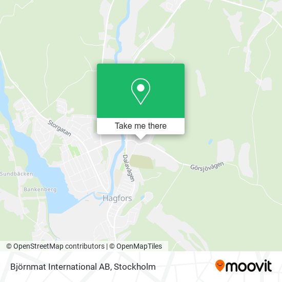 Björnmat International AB map
