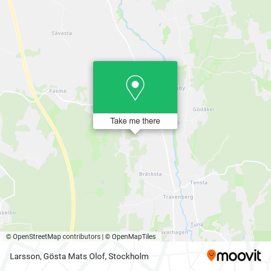 Larsson, Gösta Mats Olof map