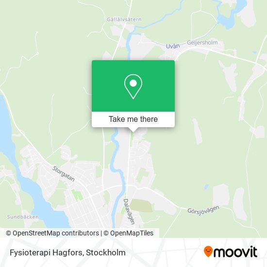 Fysioterapi Hagfors map