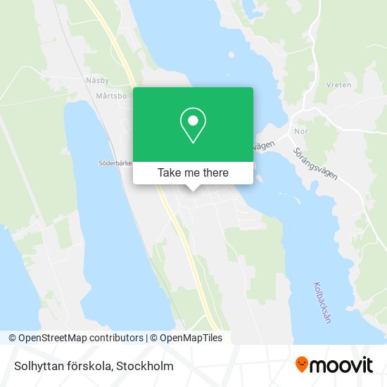 Solhyttan förskola map