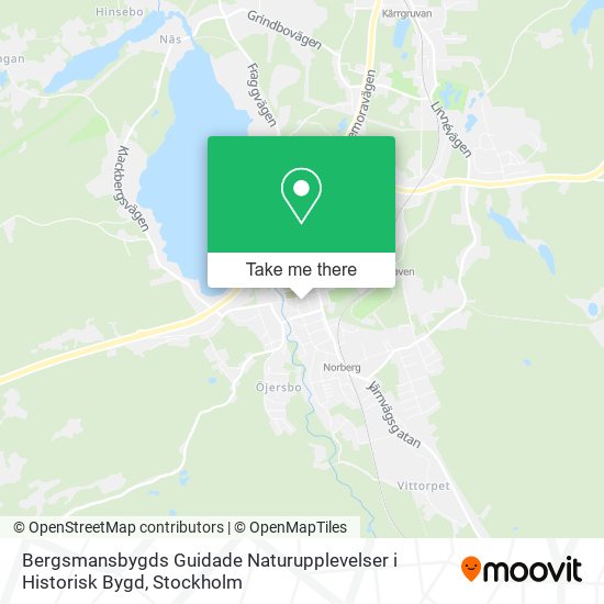 Bergsmansbygds Guidade Naturupplevelser i Historisk Bygd map