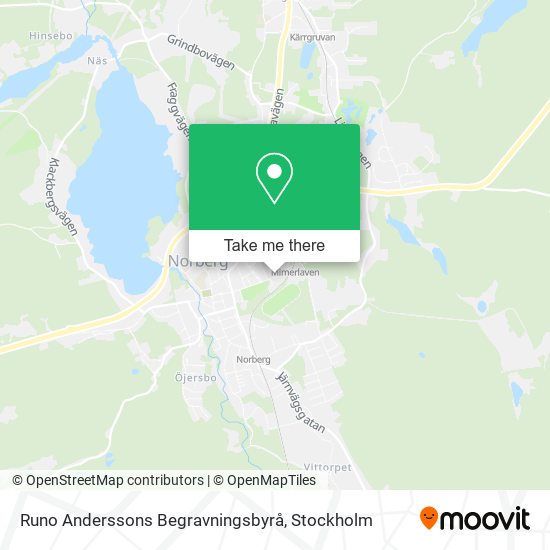 Runo Anderssons Begravningsbyrå map