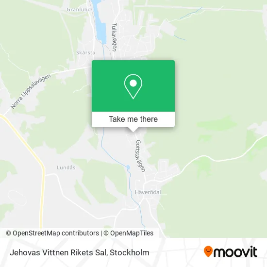 Jehovas Vittnen Rikets Sal map