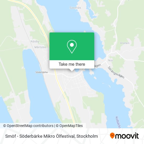 Smöf - Söderbärke Mikro Ölfestival map