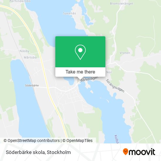 Söderbärke skola map