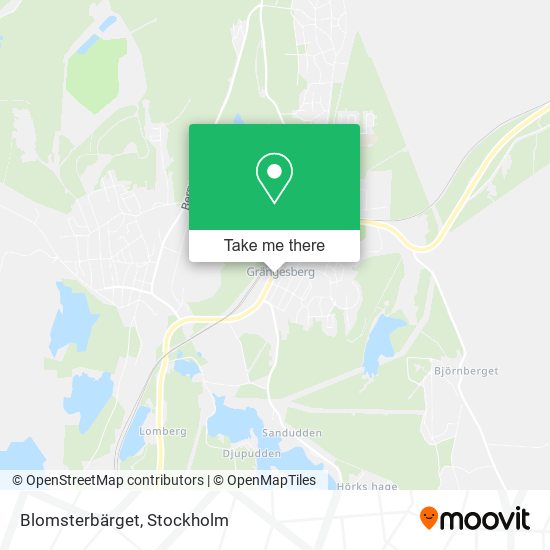 Blomsterbärget map