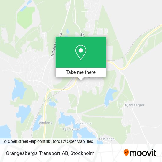 Grängesbergs Transport AB map