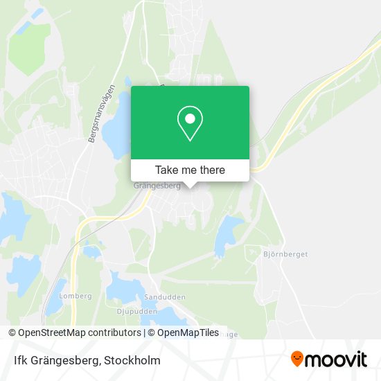 Ifk Grängesberg map