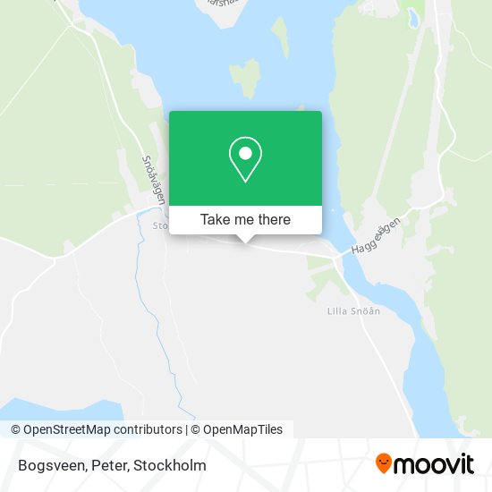 Bogsveen, Peter map