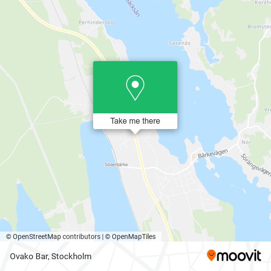 Ovako Bar map