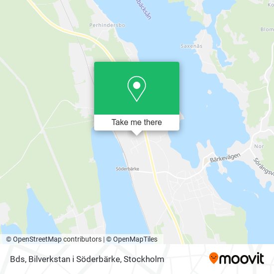 Bds, Bilverkstan i Söderbärke map