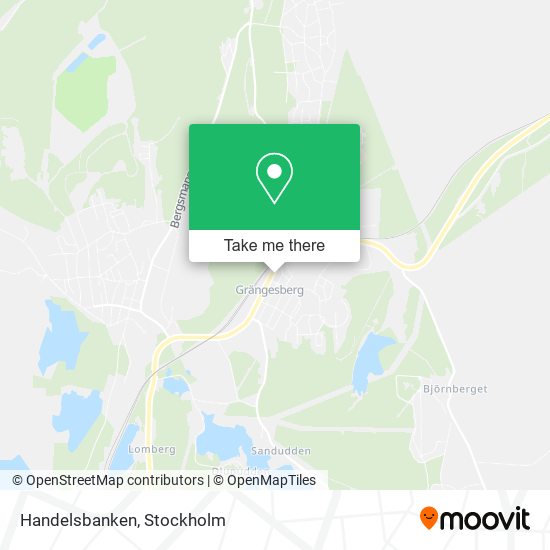 Handelsbanken map