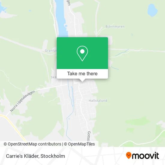 Carrie's Kläder map