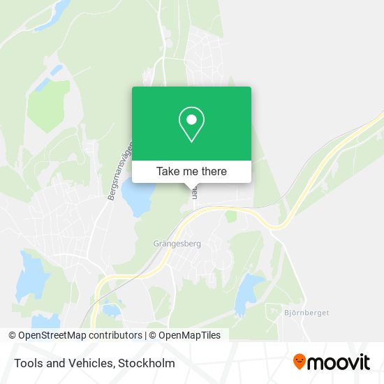 Tools and Vehicles map