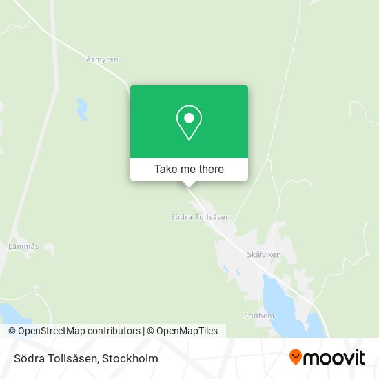 Södra Tollsåsen map