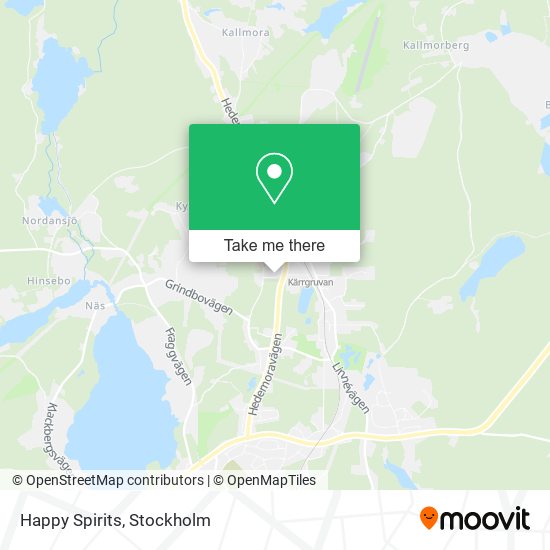 Happy Spirits map