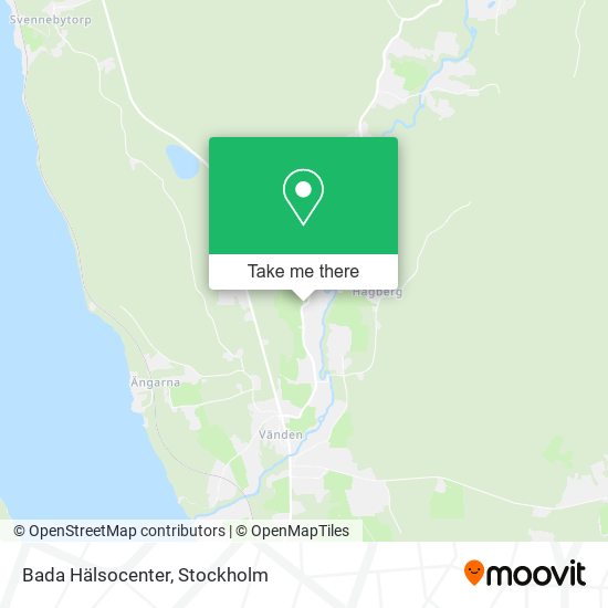 Bada Hälsocenter map