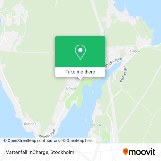 Vattenfall InCharge map