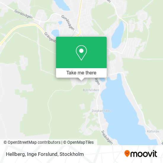 Hellberg, Inge Forslund map