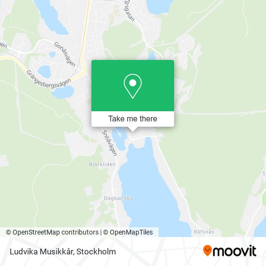 Ludvika Musikkår map