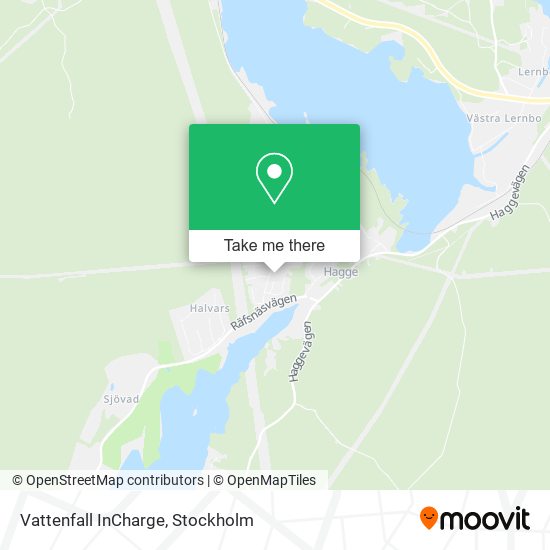 Vattenfall InCharge map