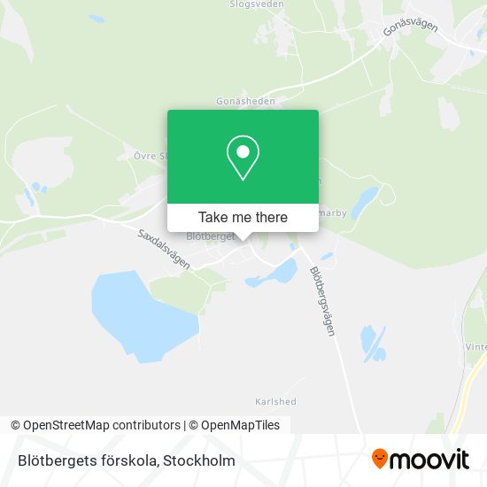 Blötbergets förskola map