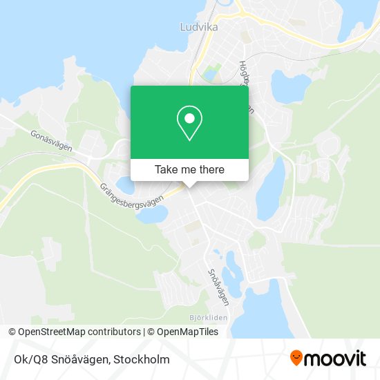 Ok/Q8 Snöåvägen map