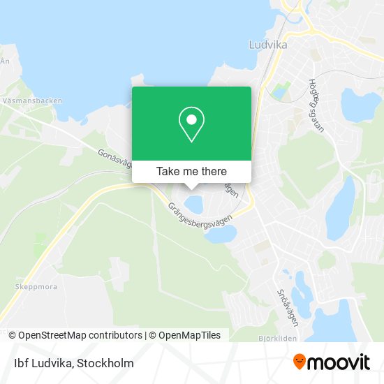 Ibf Ludvika map