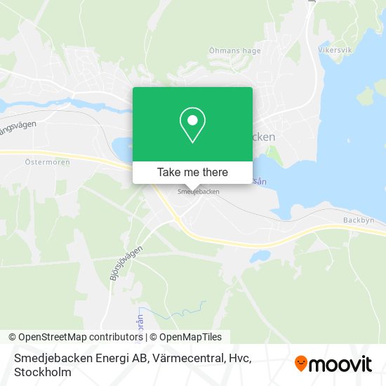 Smedjebacken Energi AB, Värmecentral, Hvc map