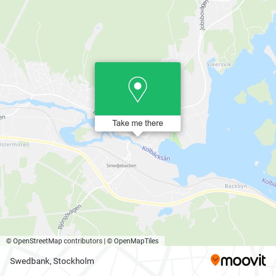 Swedbank map