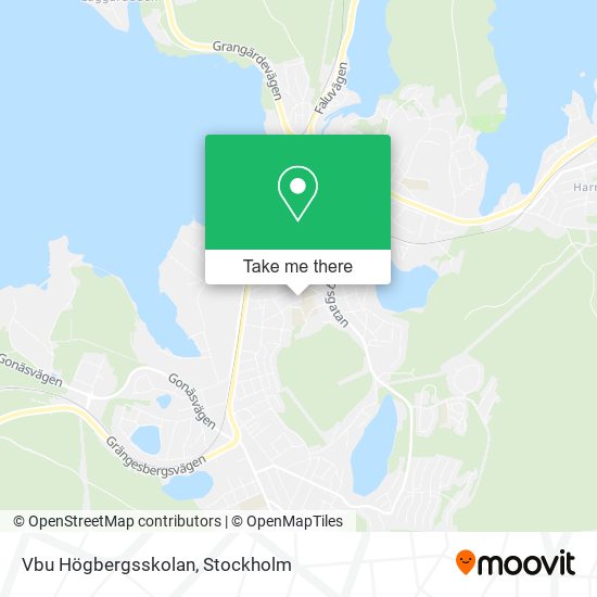 Vbu Högbergsskolan map