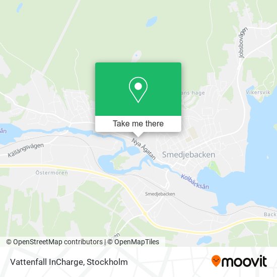 Vattenfall InCharge map