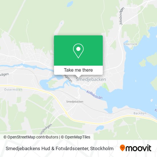 Smedjebackens Hud & Fotvårdscenter map