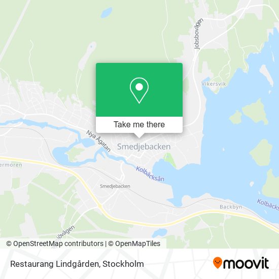 Restaurang Lindgården map