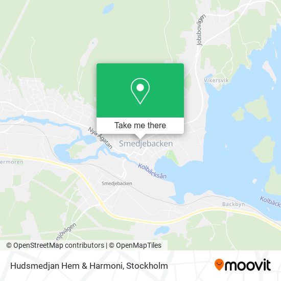 Hudsmedjan Hem & Harmoni map