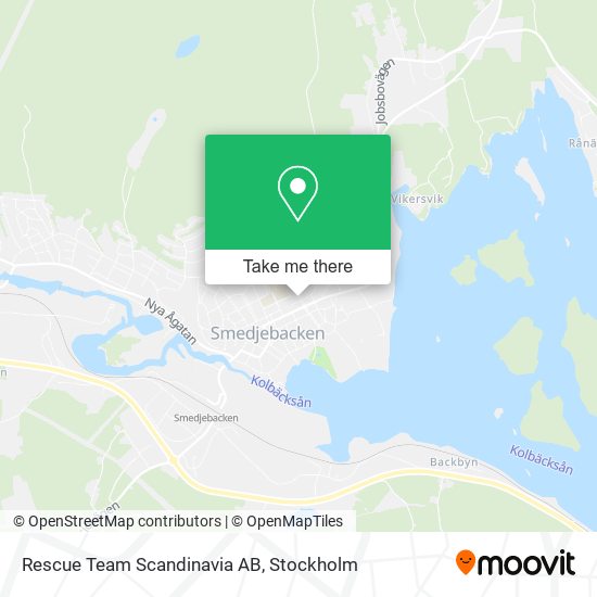 Rescue Team Scandinavia AB map