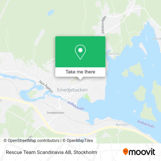 Rescue Team Scandinavia AB map