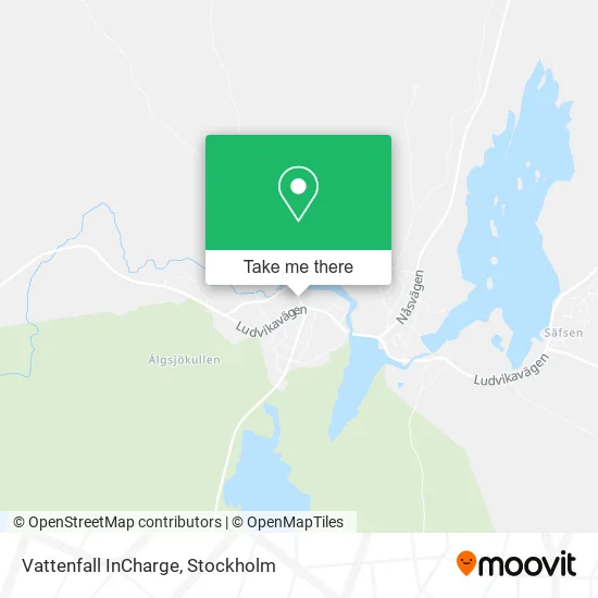 Vattenfall InCharge map
