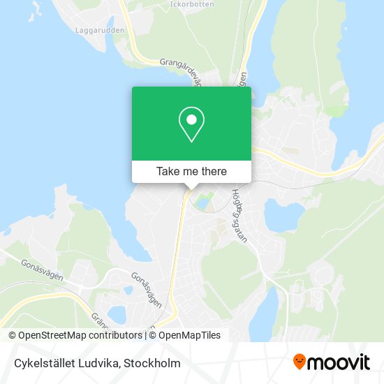 Cykelstället Ludvika map