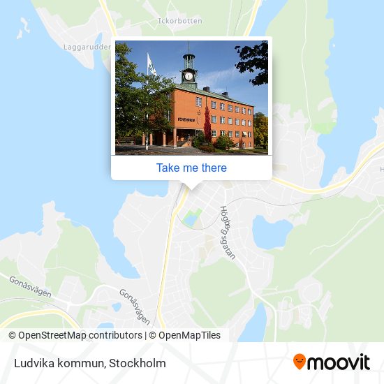 Ludvika kommun map