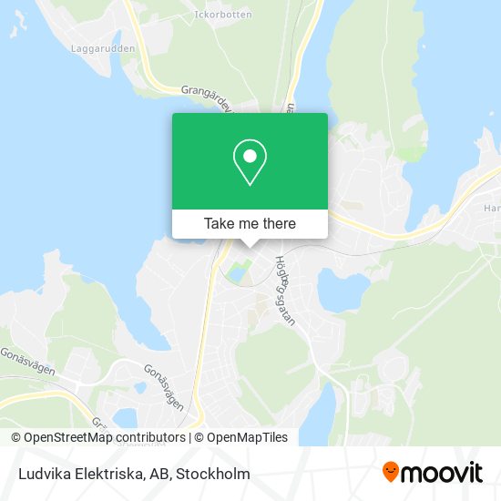 Ludvika Elektriska, AB map