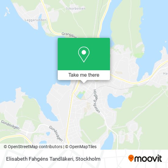 Elisabeth Fahgéns Tandläkeri map