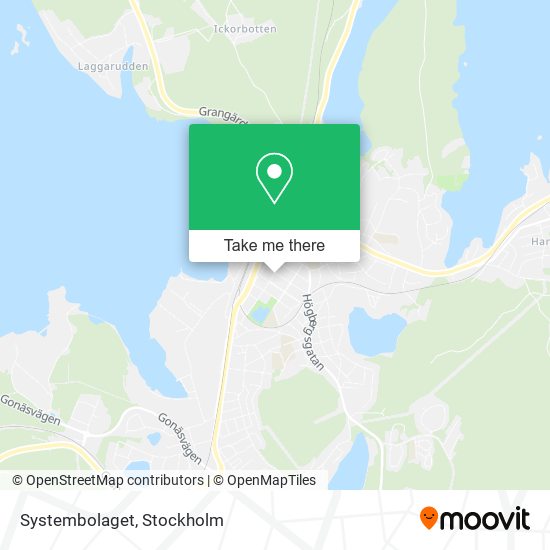 Systembolaget map