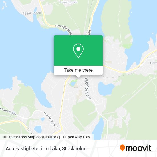 Aeb Fastigheter i Ludvika map