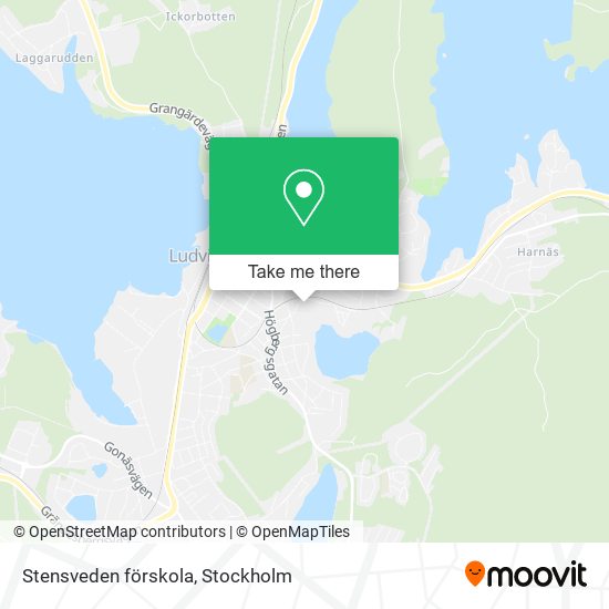 Stensveden förskola map