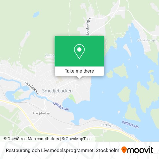 Restaurang och Livsmedelsprogrammet map