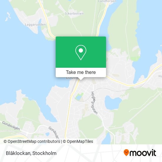 Blåklockan map