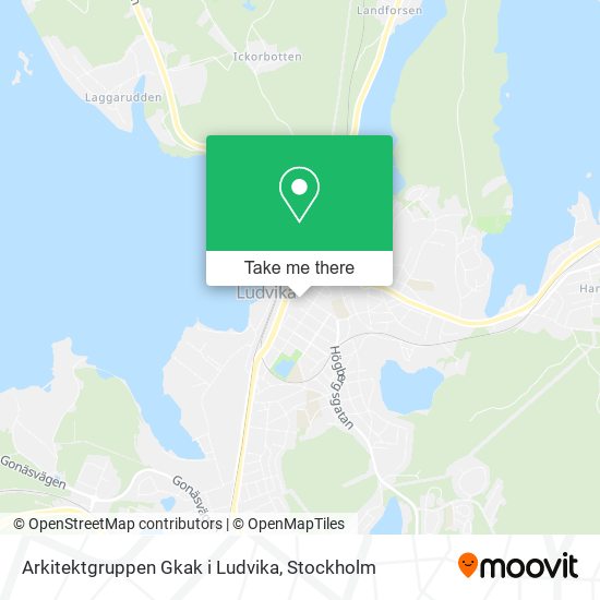 Arkitektgruppen Gkak i Ludvika map
