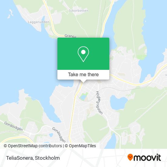 TeliaSonera map