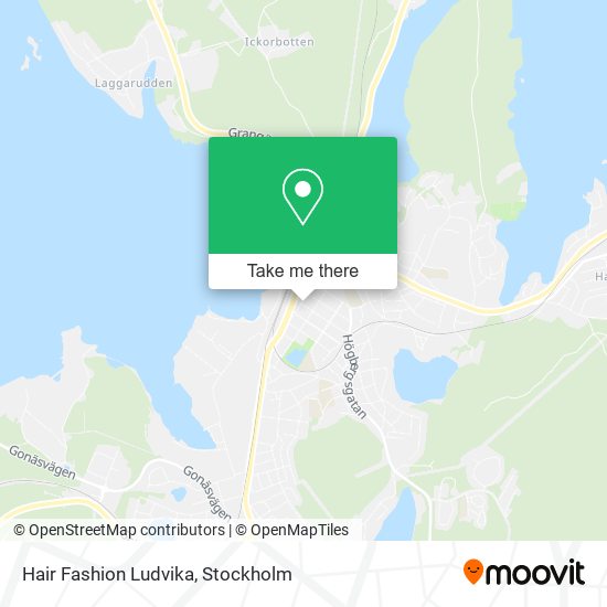 Hair Fashion Ludvika map